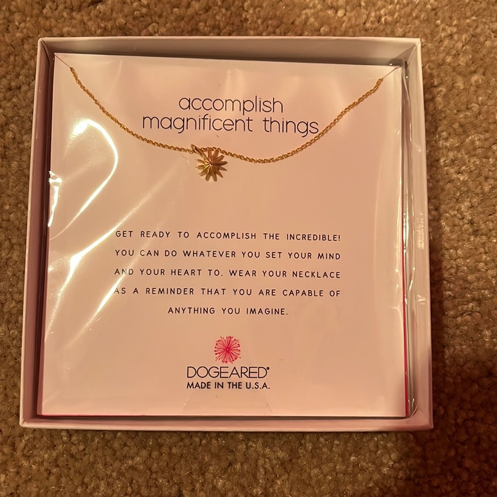 Dogeared necklace